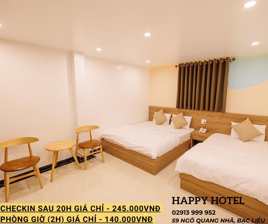 Happy Hotel Bac Lieu Buitenkant foto