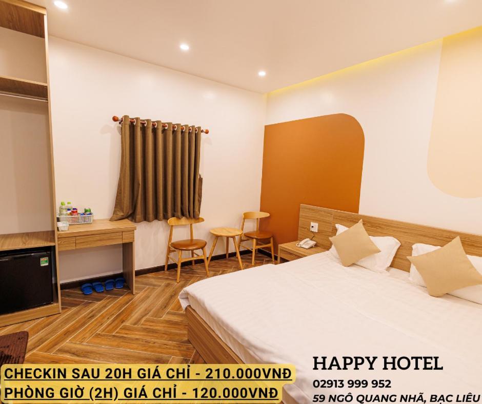 Happy Hotel Bac Lieu Buitenkant foto